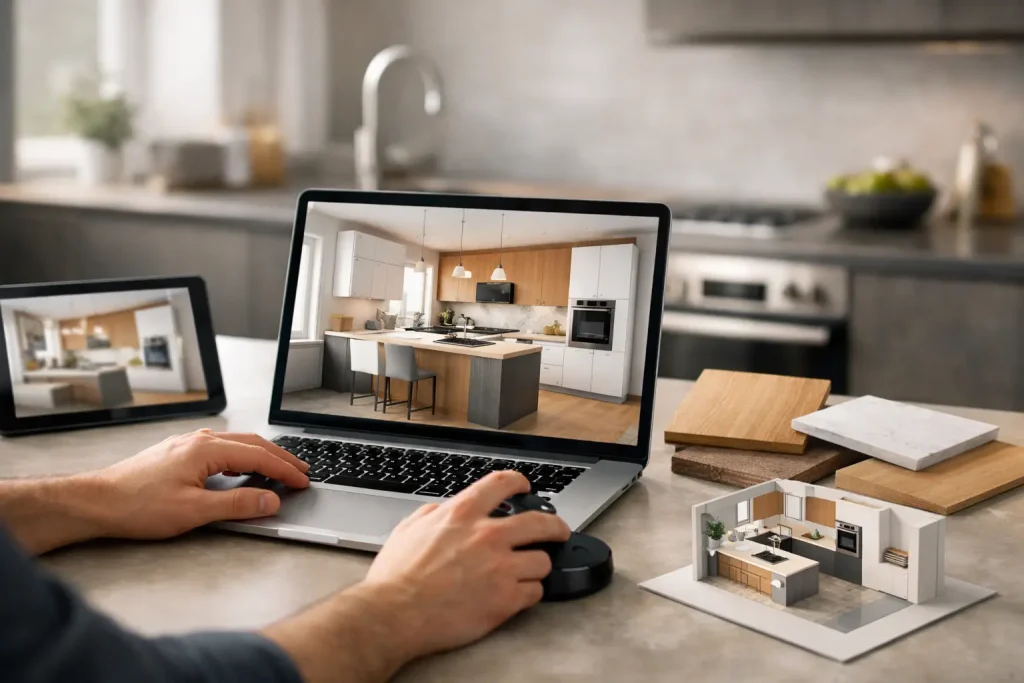 Configurator 3D bucătărie online - cum alegi bine