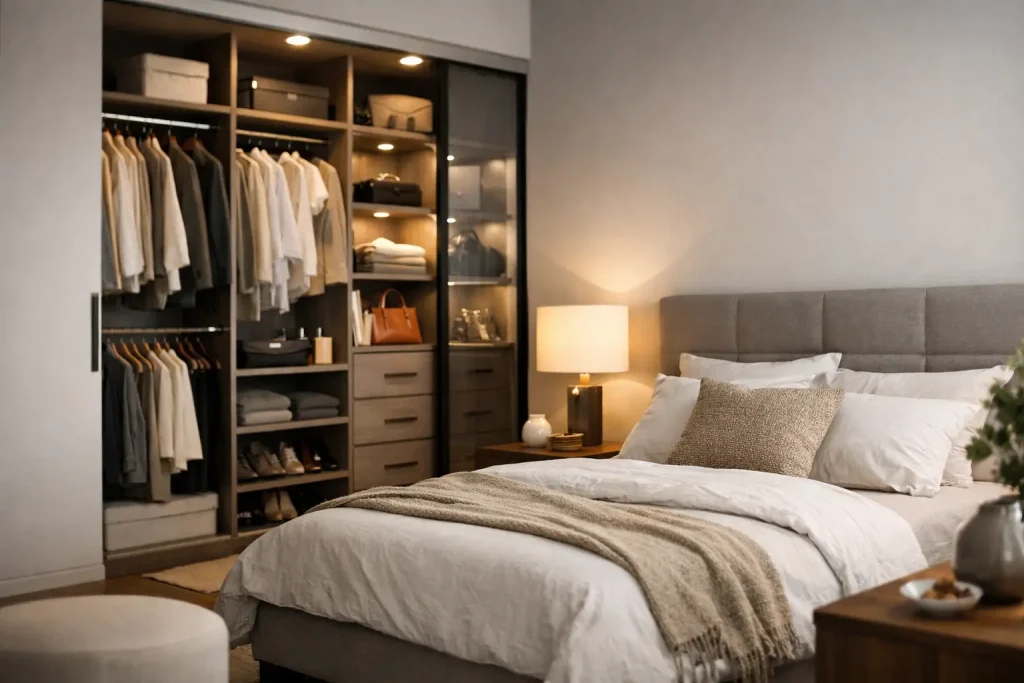 Dressing personalizat dormitor: ce merită