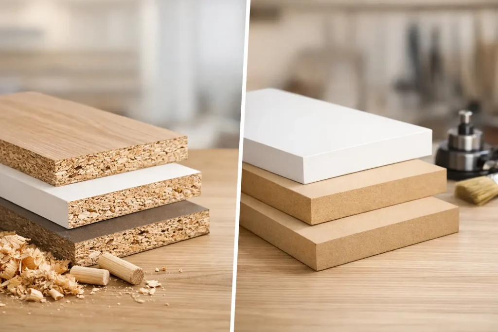PAL versus MDF mobilier - ce alegi corect?