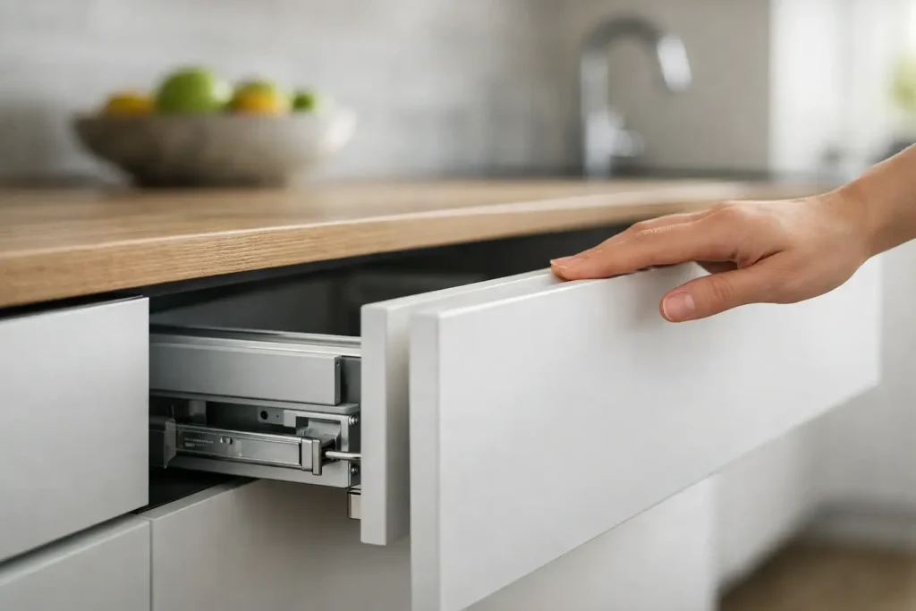 Ce înseamnă mobilier soft close și când merită